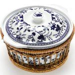 Кастрюля c крышкой Mayer & Boch (Германия), фарфор, 1 литр -
