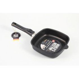 Сковорода-гриль средняя со съёмной ручкой AMT Gastroguss (Германия), алюминий, 20 см - 1