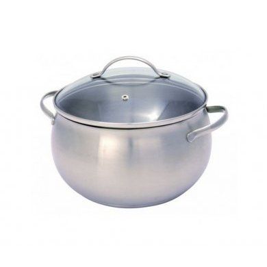 Кастрюля из нержавейки Regent inox (Италия), нержавеющая сталь, - 1