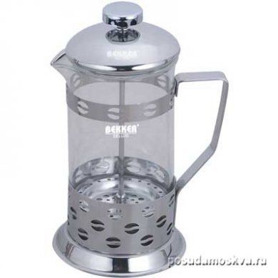 Френч-пресс Bekker (Германия), нержавеющая сталь - 1