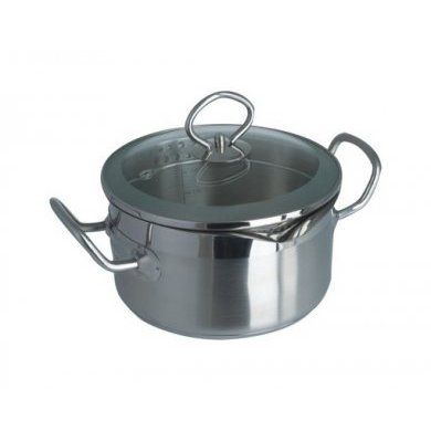 Кастрюля из нержавейки Regent inox (Италия), нержавеющая сталь, - 1