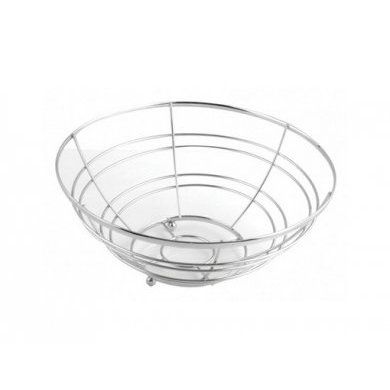 Фруктовница из стали Regent inox (Италия), хромированная сталь - 1