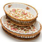 Набор форм для запекания Mayer & Boch (Германия), фарфор, 2 литра - 1