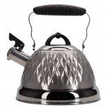 Чайник из нержавеющей стали Regent inox (Италия), 2 литра, нержавеющая сталь - 1