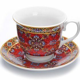 Чайный набор фарфор на 6 персон Mayer & Boch (Германия), фарфор, 12 предметов - 1