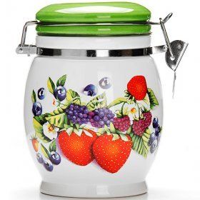 Банка для сыпучих из керамики Mayer & Boch (Германия), доломит - 1