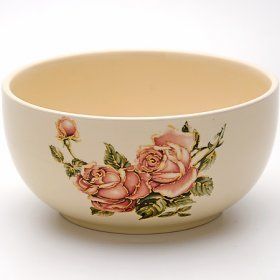 Супница с рисунком Mayer & Boch (Германия), доломит - 1