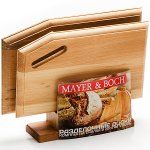 Комплект из 2-х деревянных досок на подставке Mayer & Boch (Германия), дерево - 1
