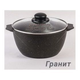 Алюминиевая кастрюля Мечта (Россия), алюминий, антипригарное - 1