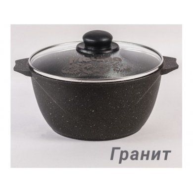 Алюминиевая кастрюля Мечта (Россия), алюминий, антипригарное - 1