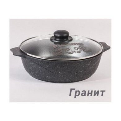 Алюминиевая кастрюля Мечта (Россия), алюминий, антипригарное - 1