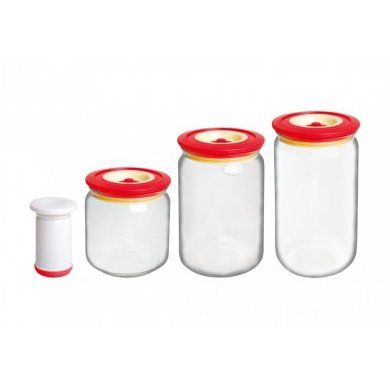 Вакуумные банки с насосом Bayerhoff (Китай), пластик - 4