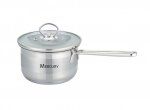 Сотейник с крышкой Mercury (Китай), нержавеющая сталь, 14 см - 1