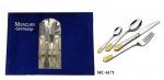 Столовые приборы 24 предмета Mercury (Китай), нержавеющая сталь - 1