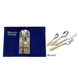 Столовые приборы 24 предмета Mercury (Китай), нержавеющая сталь - 1