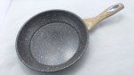 Сковорода с антипригарным покрытием Mercury (Китай), углеродистая сталь, 22 см - 1