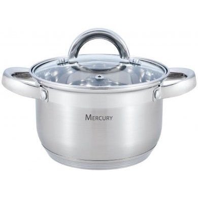 Кастрюля из нержавеющей стали Mercury (Китай), нержавеющая сталь, - 1