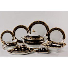 Сервиз столовый на 6 персон Weimar Porzellan (Германия), фарфор - 1
