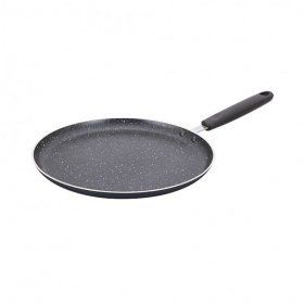 Сковорода для блинов с антипригарным покрытием non-stick под мрамор Mercury (Китай), алюминий, 25 см - 1