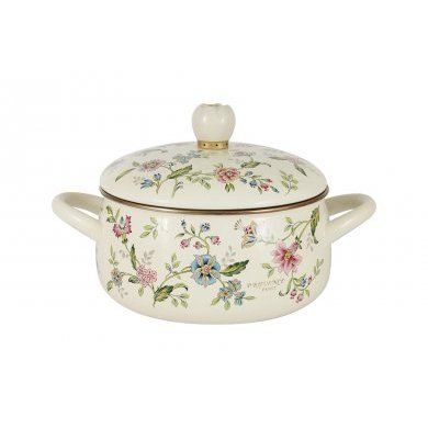 Кастрюля эмалированная Ejiry (Япония), сталь, - 3
