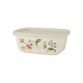Лоток эмалированный с крышкой Ejiry (Япония), сталь, менее 1 л -