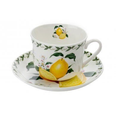 Чашка с блюдцем Maxwell & Williams (Австралия), 2 предмета, костяной фарфор - 1