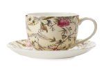 Чашка с блюдцем Maxwell & Williams (Австралия), 2 предмета, костяной фарфор - 1