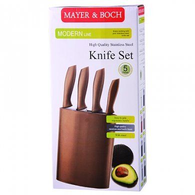 Набор ножей 5 предметов Mayer & Boch (Германия), 5 предметов, нержавеющая сталь - 4