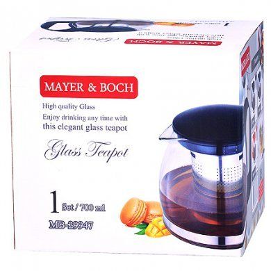 Чайник заварочный Mayer & Boch (Германия), менее 1 л, нержавеющая сталь - 2
