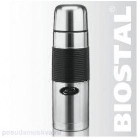 Термос металлический Biostal (Россия), нержавеющая сталь, - 1
