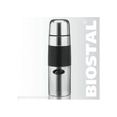 Термос металлический Biostal (Россия), нержавеющая сталь, - 1