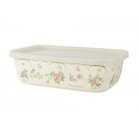 Лоток эмалированный с крышкой Ejiry (Япония), сталь, - 1