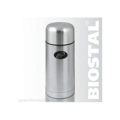 Термос из металла Biostal (Россия), нержавеющая сталь, - 1