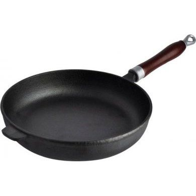 Сотейник с 2-мя ручками Regent inox (Италия), чугун, 30 см - 1