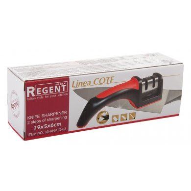 Кухонная точилка для ножей Regent inox (Италия), нержавеющая сталь - 3