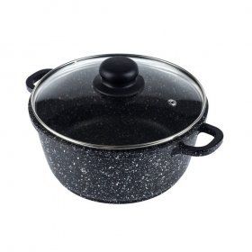 Кастрюля с крышкой Casta (Россия), алюминий, - 1