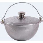Казан литой алюминиевый с крышкой Мечта (Россия), алюминий, - 1