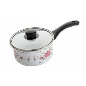 Ковш с крышкой Маруся (Турция) (), углеродистая сталь, - 1