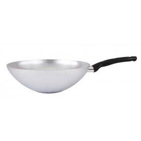 Сковорода WOK классическая с ручкой Кукмор (Россия) (), алюминий, 28 см - 1
