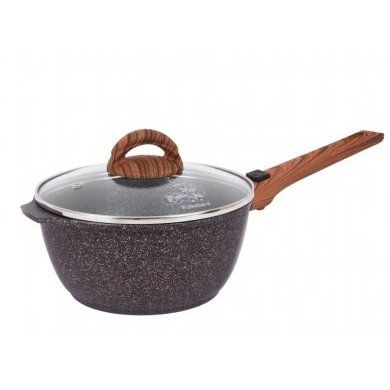 Ковш 2, 2л со съемной ручкой Кукмор (Россия) (), алюминий, - 1