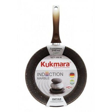 Сковорода с ручкой Кукмор (Россия) (), алюминий, - 1
