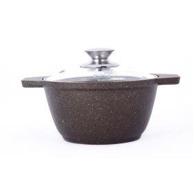 Кастрюля со стеклянной крышкой Кукмор (Россия) (), алюминий, - 1