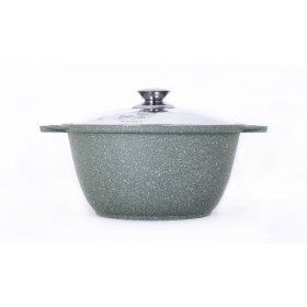 Кастрюля со стеклянной крышкой Кукмор (Россия) (), алюминий, - 1