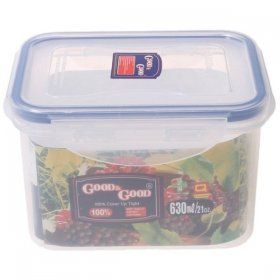 Пластиковый контейнер для продуктов с зажимом Good & (), пластик, - 1