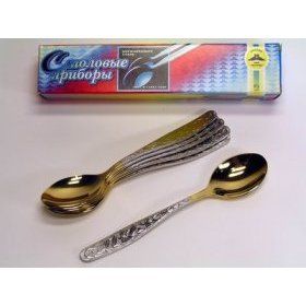 Чайные ложки набор Нытва (), нержавеющая сталь - 1