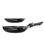 Набор из 2-х сковород со съемной ручкой Vensal (), 3 предмета, алюминий - 1