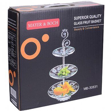 Конфетница 3-х ярусная Mayer & Boch (Германия), металл - 4