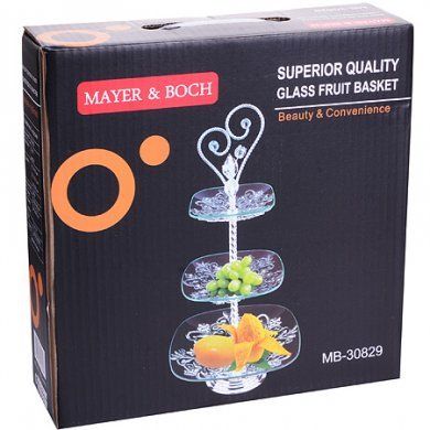 Конфетница 3-х ярусная Mayer & Boch (Германия), металл - 4
