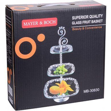 Конфетница 3-х ярусная Mayer & Boch (Германия), металл - 4