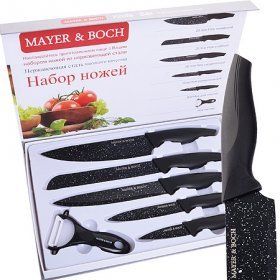 Набор ножей 6 предметов Mayer & Boch (Германия), 6 предметов, нержавеющая сталь - 1